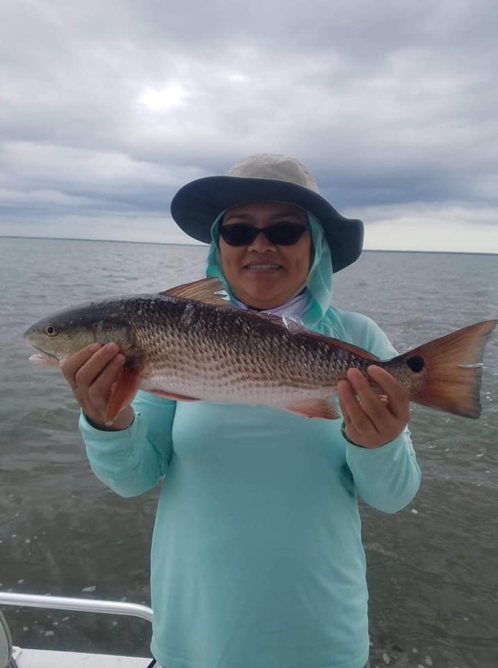 Redfish catch on Homosassa Fishing Charter