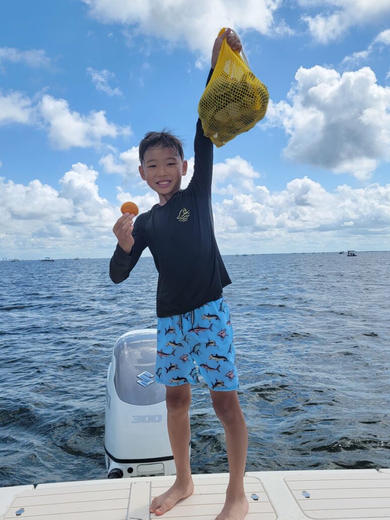 Kid friendly Scalloping Crystal River